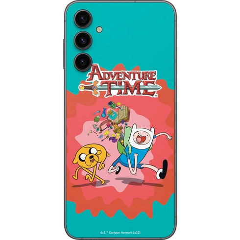 Adult Swim Adventure Time Jake and Finn Galaxy A14 5G Skin